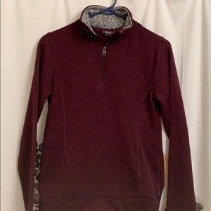 Eddie Bauer 3/4 Zip-Up Sweatshirt